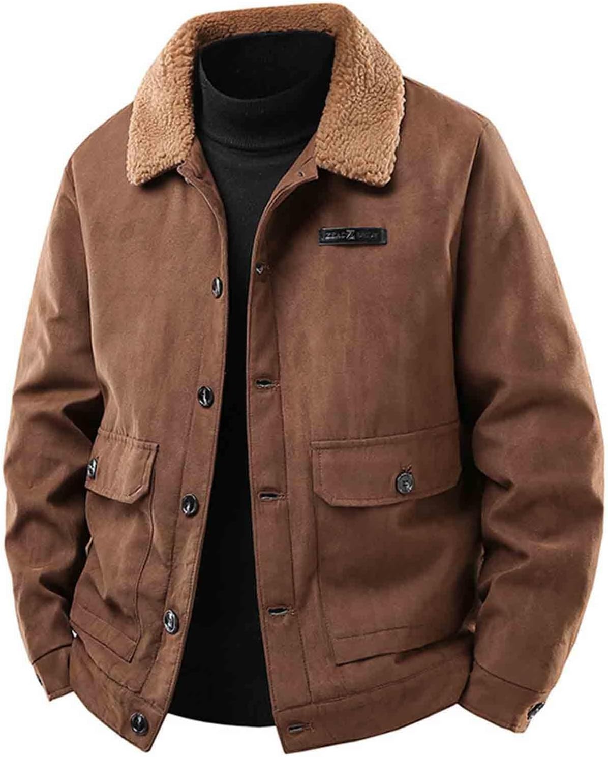 Men’s Thermal Insulated Winter Jacket – Heavyweight Cold-Weather Protection