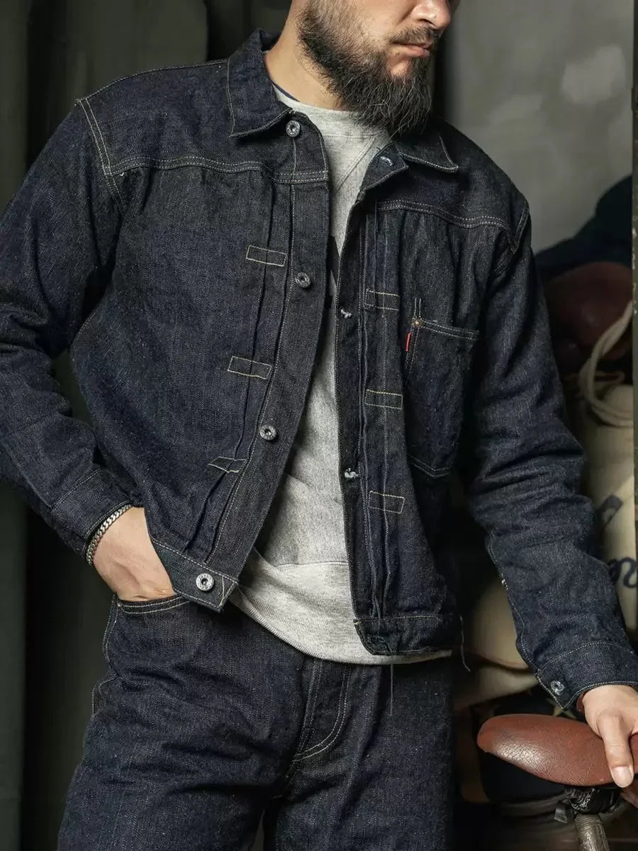 MonoSky Classic Raw Selvedge Winter Coat