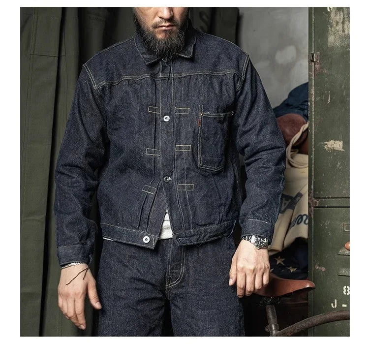 MonoSky Classic Raw Selvedge Winter Coat